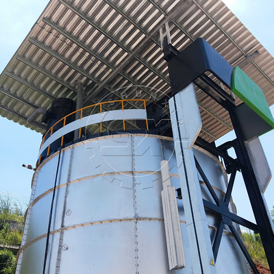 Équipement de compost organique réservoir de fermentation rapide pour une production efficace d'engrais