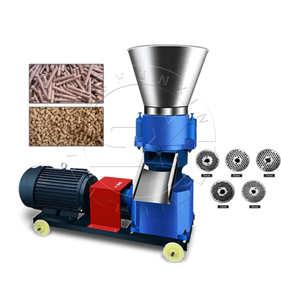 Machine à pellets d'engrais organiques commerciaux pour aliments pour animaux avec capacité personnalisée