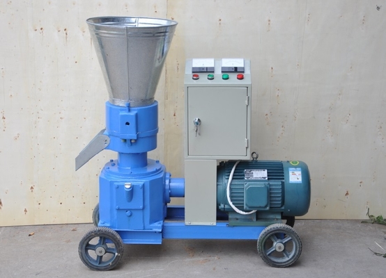 Mini-machines d'alimentation pour animaux, machine à granuler pour la production de granulés à matrices plates dans les petites exploitations