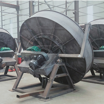 Granulateur à disque vertical pour engrais organique à base de fumier de poulet