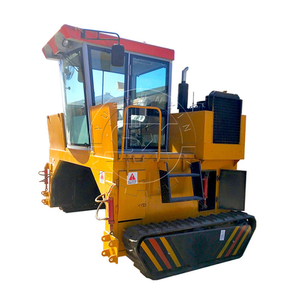 Transformer le fumier animal en engrais biologique avec le compostur de 2400 mm de largeur de travail