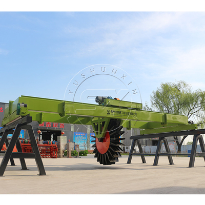 10-30m largeur de travail engrais de compost Turner Transformer le fumier de poulet en engrais