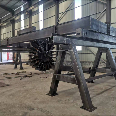 10-30m largeur de travail engrais de compost Turner Transformer le fumier de poulet en engrais
