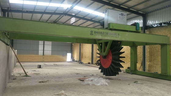 10-30m largeur de travail engrais de compost Turner Transformer le fumier de poulet en engrais