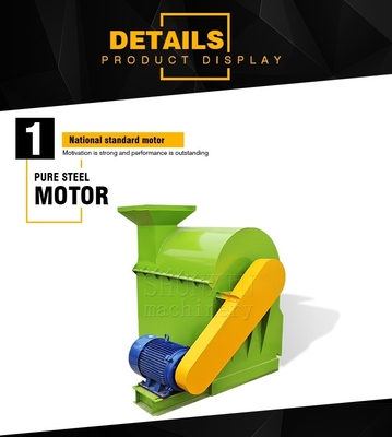 Technologie des engrais Crusher de matériaux semi-humides pour le fumier de poulet et la paille de riz