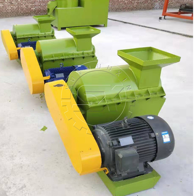 Technologie des engrais Crusher de matériaux semi-humides pour le fumier de poulet et la paille de riz