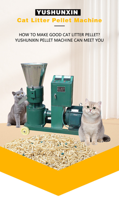 Machine à pellets d'alimentation YSX 2 tonnes par heure Granulateur à matrices plates pour la granulation d'engrais