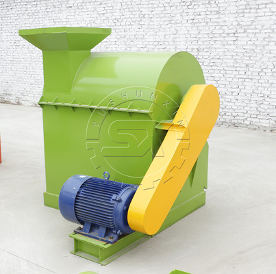 5 à 10 mm de taille d'alimentation Machine de concassage du fumier de vache pour la production d'engrais organiques