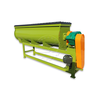 Temps de mélange court Équipement de mélange d'engrais avec machine de mélange de matériaux NPK