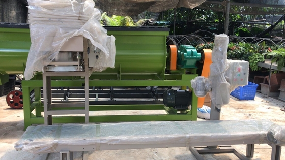 Temps de mélange court Équipement de mélange d'engrais avec machine de mélange de matériaux NPK