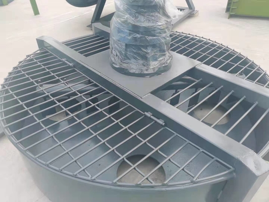 Mélangeur à disque vertical de déchets d'engrais au biogaz de capacité de 200L à 5000L pour personnalisation