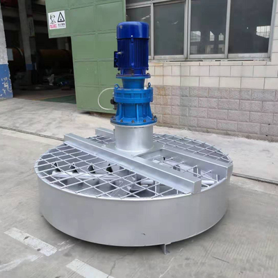 Mixeur à tension 380V pour réservoir de stockage de charbon pulvérisé à disque rond de ciment