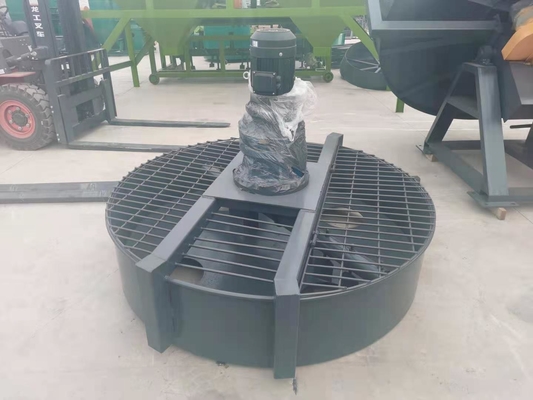 Mixeur à tension 380V pour réservoir de stockage de charbon pulvérisé à disque rond de ciment
