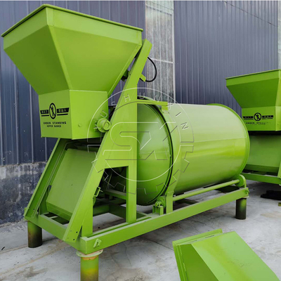 Machine à mélanger des granulés d'engrais à bulles avec agitateur électrique