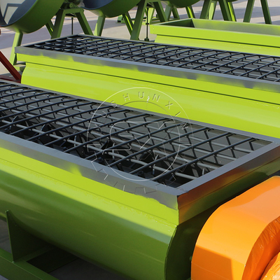 Équipement de production d'engrais organiques mélangeur à deux arbres pour le mélange du modèle ZQ350/ZQ500