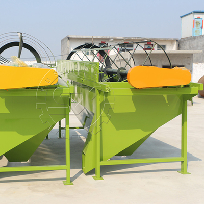 Machine de tamisage du compost pour engrais organiques avec pompe rotative et couleur personnalisée