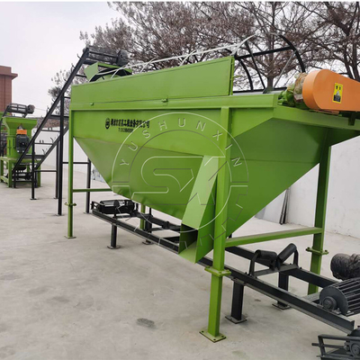 Machine de tamisage du compost pour engrais organiques avec pompe rotative et couleur personnalisée