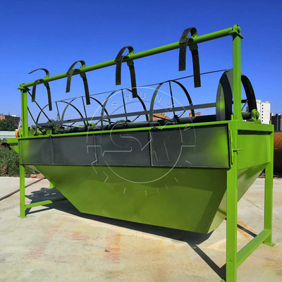 Machine à écran à tambour à écran vibrant à tambour de compost avec dispositif de nettoyage par frappe