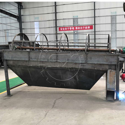Machine de dépistage rotatif à couleur personnalisée de 500 kg, à faible bruit et à faible émission de poussière