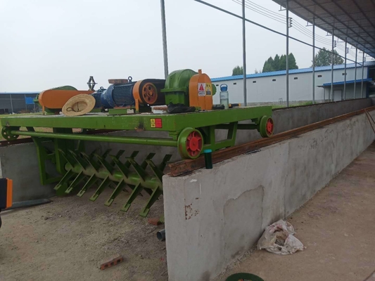 18.5kw Moteur principal à puissance de rainure type compost tourner pour la fermentation du fumier animal
