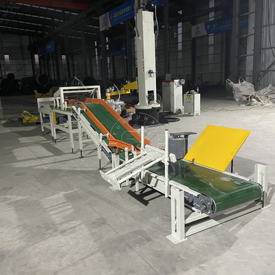 Les travaux de construction ont permis de fabriquer un robot de palettisation à grande vitesse pour l'empilement à 30 à 60 boîtes par minute
