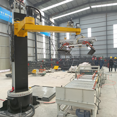 380v Voltage Colonne de matériau en acier inoxydable de palettisation de type robot à bras de palettiseur