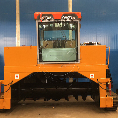 Machine de compostage à crawler à haute productivité YSX pour le compost et la fermentation auxiliaire
