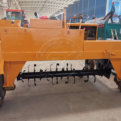 Machine à compost mobile écologique pour le traitement des déchets organiques et des engrais animaux