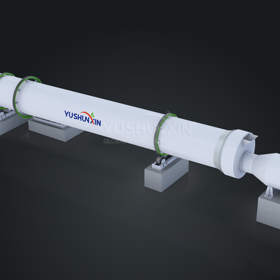 Sécheuse rotative à biomasse de sciure pour le séchage d'engrais en fonction de la capacité de production