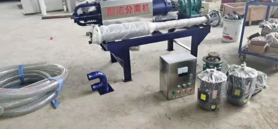 Séparateur spirale solide-liquide de 4 kW pour la déshydratation et la production d'engrais organiques