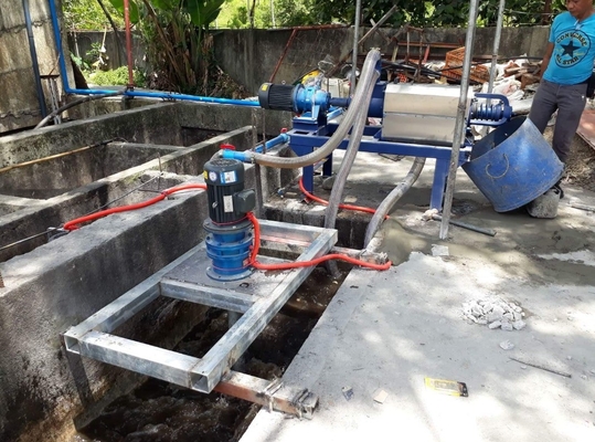 Séchage et déshydratation du fumier Séparateur solide-liquide pour la production d'engrais organiques