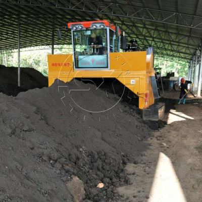Vitesse YSX 700-1000 m3/h Machine à compostage par champignons pour un compostage rapide et efficace
