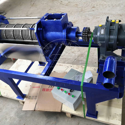 Dimension 1 1850*650*1150 mm Transformation du fumier en engrais organique avec séparateur