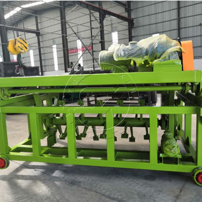 Machine de mélange de compost à tourneau de style rainure YSX pour la production d'engrais naturels