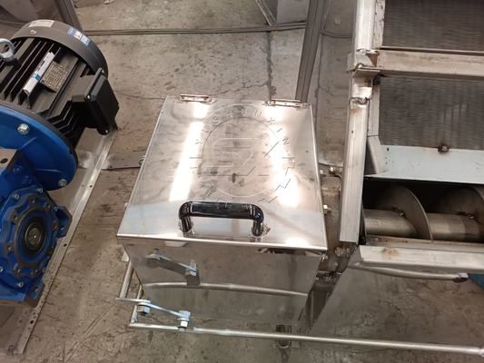 Déshydrateur de fumier de vache de type 304 à pompe à aspiration certifié CE Séparateur solide-liquide pour la déshydratation