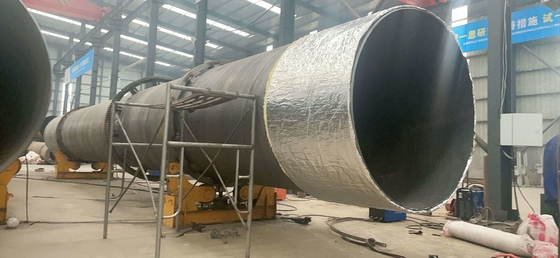 YSX 1-20 tph sécheuse rotative pour le séchage de matériaux de biomasse dans les applications industrielles