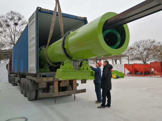 YSX 1-20 tph sécheuse rotative pour le séchage de matériaux de biomasse dans les applications industrielles