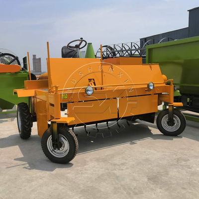 Machine à tourner le compost YSX pour le compostage rapide Vitesse de travail 7,5 à 8 m/min 400 à 500 m3/h