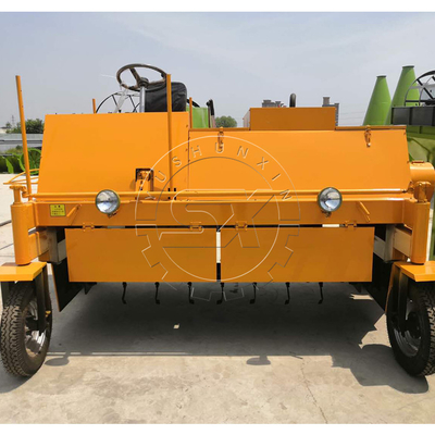 Machine à tourner le compost YSX pour le compostage rapide Vitesse de travail 7,5 à 8 m/min 400 à 500 m3/h