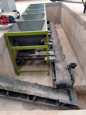 Ligne de production d'engrais organiques avec fonction de granulation avancée et fonctionnement facile