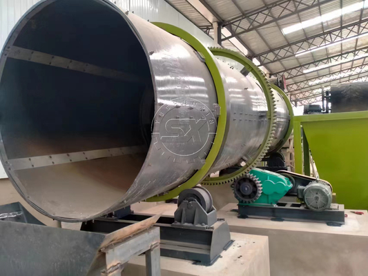 1-8 t/h Capacité de fabrication de granulés de MSW pour la ligne de production d'engrais organiques
