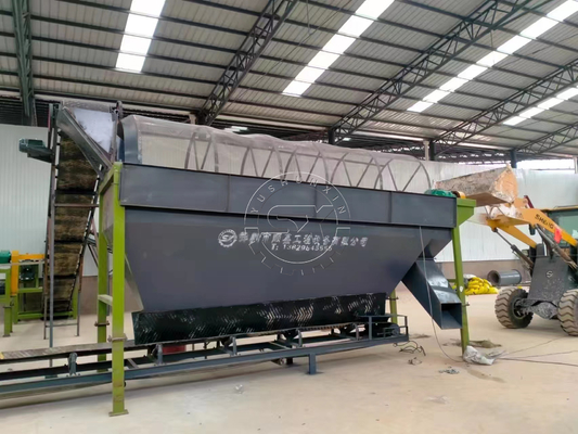 1-8 t/h Capacité de fabrication de granulés de MSW pour la ligne de production d'engrais organiques