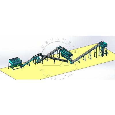 Ligne de production d'engrais organiques La solution idéale pour le fumier de vache et le fumier de chèvre