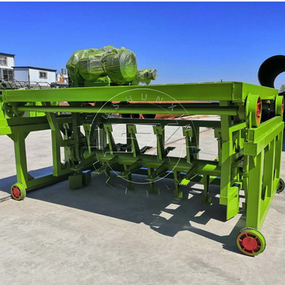 Puissante machine de tournage à double vis à 1,6 mètre de profondeur de sciure à 20 kW de puissance