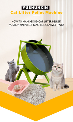 150 kg/h de sortie Granulateur à haute efficacité de la litière de chats de bentonite pour l'industrie