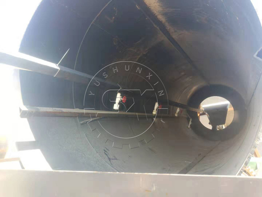 1-6 t/h Capacité de la machine de revêtement des granulés d'engrais uréique pour un fonctionnement en douceur et facile