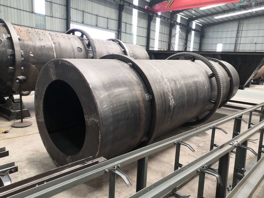1-6 t/h Capacité de la machine de revêtement des granulés d'engrais uréique pour un fonctionnement en douceur et facile