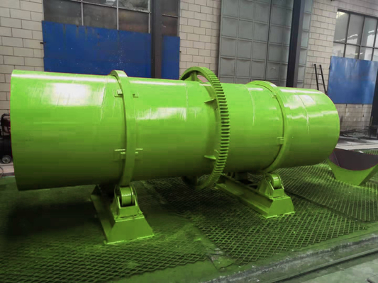 1-6 t/h Capacité de la machine de revêtement des granulés d'engrais uréique pour un fonctionnement en douceur et facile