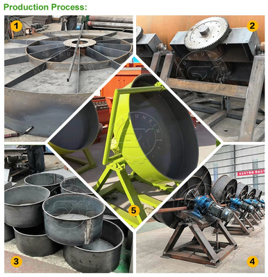 Facile à utiliser la machine de fabrication de granulés de litière de chat de bentonite pour le matériel d'engrais