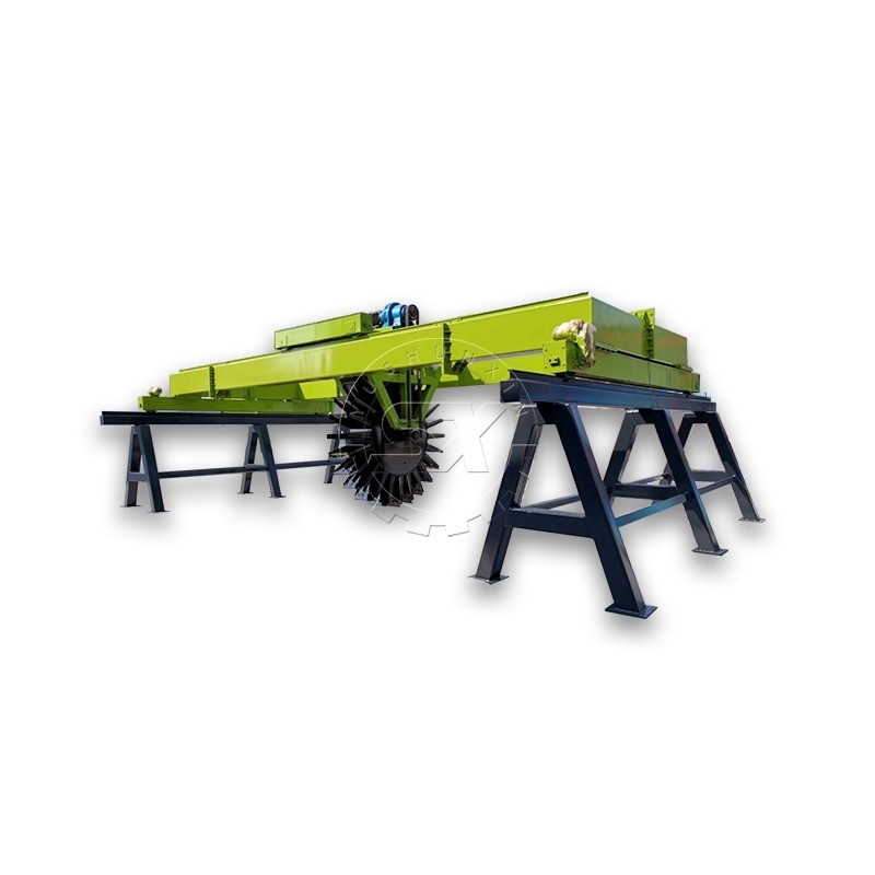 10-30m largeur de travail engrais de compost Turner Transformer le fumier de poulet en engrais